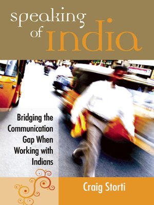 cover image of Speaking of India